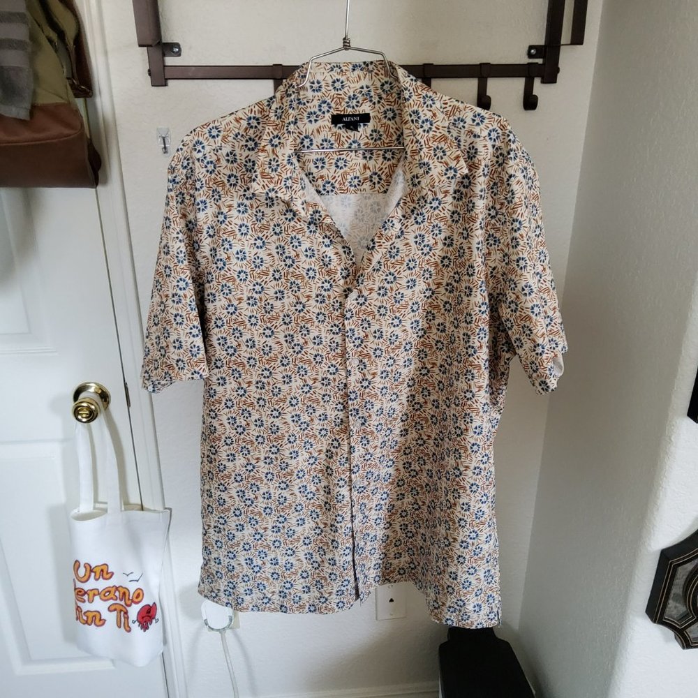 Alfani Floral CL Shirt